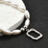 304 Stainless Steel Charm Bracelets for Women BJEW-C098-14P-4