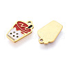 304 Stainless Steel Charms STAS-N112-04A-G-2