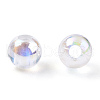 Transparent Acrylic Beads MACR-T046-01A-01-2