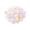 50Pcs 5 Colors Transparent Acrylic Beads TACR-CC0001-03-2