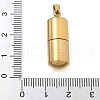 304 Stainless Steel Openable Urn Ashes Pendants STAS-M084-05A-2