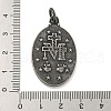 316 Surgical Stainless Steel Pendants STAS-E212-50AS-3