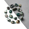 Natural Striped Agate/Banded Agate Beads Strands G-S381-01A-4