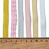 18 Yards 6 Colors Polyester Ribbon SRIB-C001-B06-4