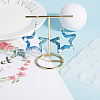 Craftdady 6Pcs DIY Geometry Earrings Silicone Resin Casting Molds DIY-CD0001-27-7