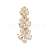 Brass Pendants KK-V006-01G-01-2