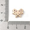 Brass Micro Pave Cubic Zirconia Pendants KK-K297-25G-02-3
