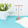 GOMAKERER 200Pcs Brass Eye Pins KK-GO0001-61-5