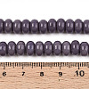 Opaque Spray Painted Glass Beads GLAA-ZX008-8mm-18S-4