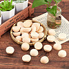 Gorgecraft Unfinished Natural Wood Cabochons WOOD-GF0001-13D-5