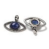 Dyed Natural Lapis Lazuli Pendants G-G147-07AS-01-2
