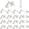 Unicraftale 304 Stainless Steel Stud Earring Findings STAS-UN0019-62P-1