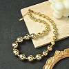 304 Stainless Steel Graduated Beaded Necklace for Women NJEW-G157-04G-4