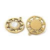 304 Stainless Steel Pendants STAS-L278-013G-2