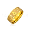Stainless Steel Animal Pattern Finger Ring PW-WG73659-11-1