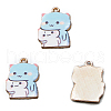 Alloy Enamel Pendants PW-WG756F0-03-1