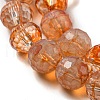 Baking Painted Glass Bead Strands GLAA-G116-02-4