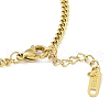 Ion Plating(IP) 304 Stainless Steel Bracelets for Women BJEW-K254-04G-3