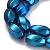 Synthetic Magnetic Hematite Beads Strands G-P545-G01-01E-3