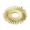 Ion Plating(IP) 304 Stainless Steel Pendants STAS-B058-27G-04-2