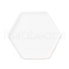 DIY Hexagon Shape Cup Mat Silicone Molds DIY-E036-01-3