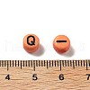 Opaque Acrylic Beads OACR-R005-02C-3