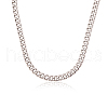 304 Stainless Steel Cuban Link Chains CHS-CJ0001-27A-7