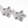 Flower Stainless Steel Stud Earrings for Women AN3798-3-2