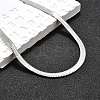 Non-Tarnish 201 Stainless Steel Herringbone Chain Necklaces NJEW-M187-06P-1