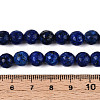 Dyed Natural White Jade Beads Strands G-T139-8mm-60-18-5