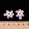 Handmade Lampwork Bumpy Beads Strands LAMP-T021-25B-5