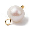 Natural Cultured Freshwater Pearl Pendants PALLOY-JF03091-02-4