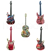 5Pcs 5 Styles Acrylic Pendants MACR-FS0001-74-1