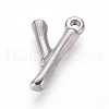 304 Stainless Steel Pendants STAS-G214-38P-Y-2