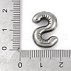 Anti-Tarnish 304 Stainless Steel Pendants STAS-K256-25S-P-3