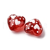 Glass Enamel Beads GLAA-Q125-01-4