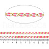 Ion Plating(IP) 304 Stainless Steel Dapped Chains AJEW-Q150-09G-04-2