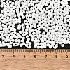 Opaque Colours Luster Glass Seed Beads SEED-B001-01A-12-4