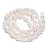 Natural Baroque Pearl Keshi Pearl Beads Strands X1-PEAR-S020-F10-02-4