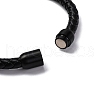 Round Natural Lava Rock Bead Bracelets BJEW-A009-08EB-03A-3