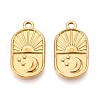304 Stainless Steel Pendants STAS-T065-12G-1