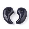 Synthetic Blue Goldstone Pendants G-S294-07B-2
