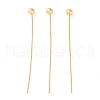 Brass Ball Head Pins KK-N254-49C-G-1