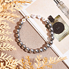 Olycraft 3 Strands Non-magnetic Synthetic Hematite Beads Strands G-OC0002-22-6