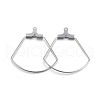 Tarnish Resistant 304 Stainless Steel Pendants STAS-F191-08P-1