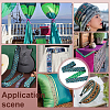 7M Polyester Jacquard Rhombus Ribbon OCOR-WH0100-06A-6