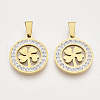 201 Stainless Steel Pendants STAS-N089-82G-1