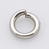 304 Stainless Steel Open Jump Rings STAS-E067-11-8mm-1