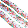 Gorgecraft 10 Yards Printed Polyester Ribbon OCOR-GF0002-47D-4