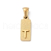 304 Stainless Steel Pendants STAS-Z120-03T-G-1